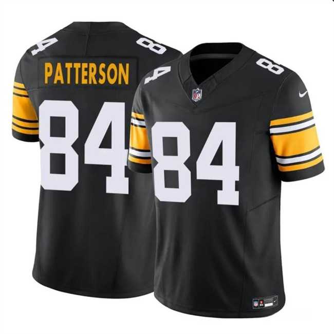 Men & Women & Youth Pittsburgh Steelers #84 Cordarrelle Patterson Black 2024 F.U.S.E. Alternate Vapor Untouchable Limited Football Stitched Jersey,We sell and wholesale Men & Women & Youth Pittsburgh Steelers #84 Cordarrelle Patterson Black 2024 F.U.S.E. Alternate Vapor Untouchable Limited Football Stitched Jersey on line form chian!